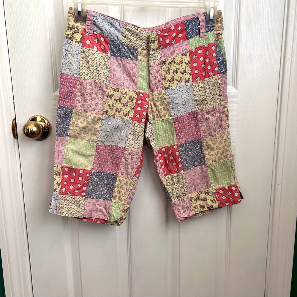 Vineyard Vines Patchwork Vintage Bermuda Shorts size 2
